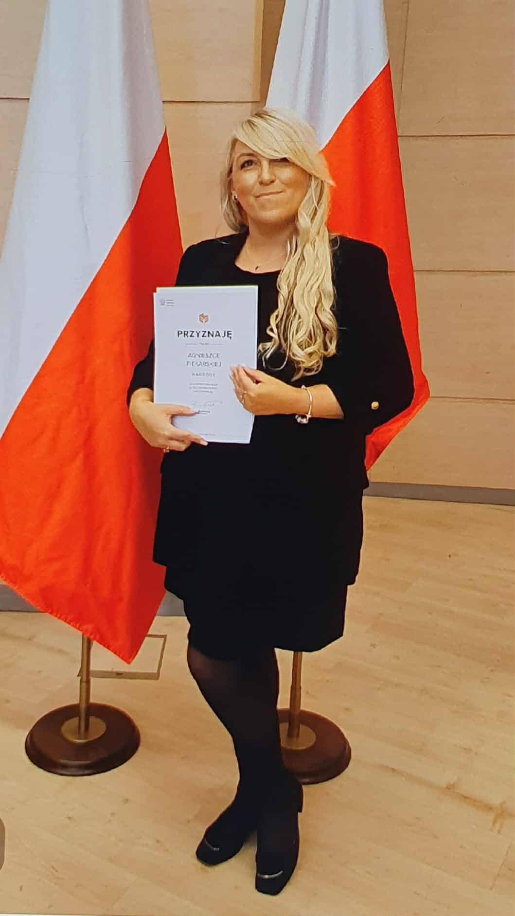 Pani Piekarska z nagrodą