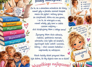 Życzenia z okazji Dnia Edukacji Narodowej