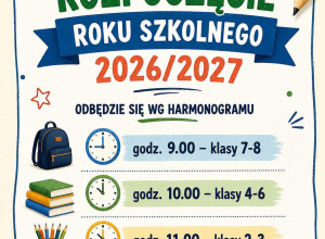 Zapraszamy na rozpoczęcie roku szkolnego